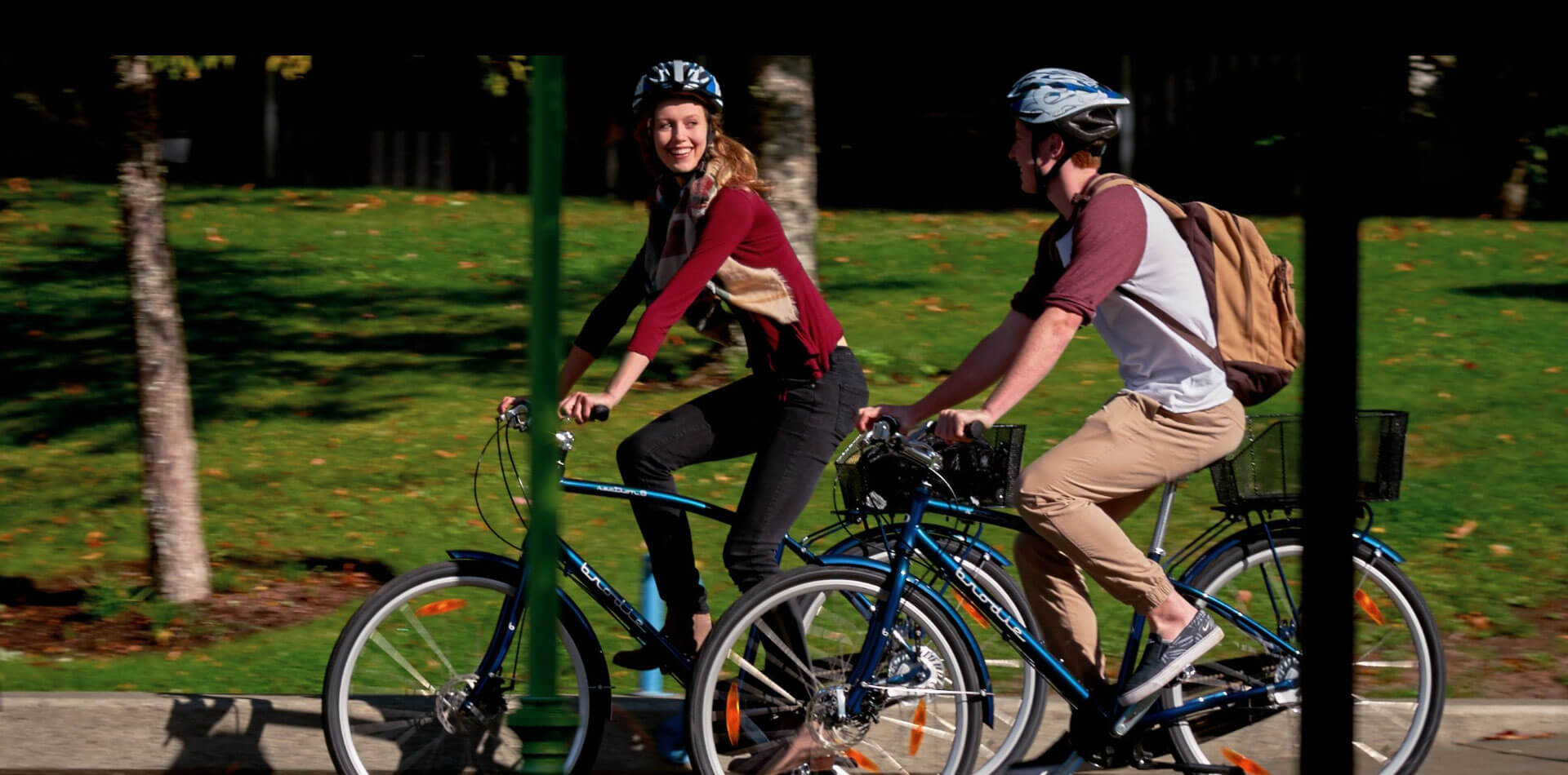 Biking in Victoria, BC